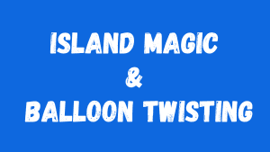 Island Magic and balloon twisting Englewood Public Library Free Children's Program Fall 2023 Bergen County NJ